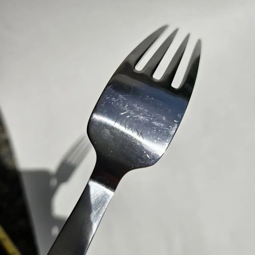 PYRAMID by Dansk Serving Fork Solid Stainless Steel 9.5